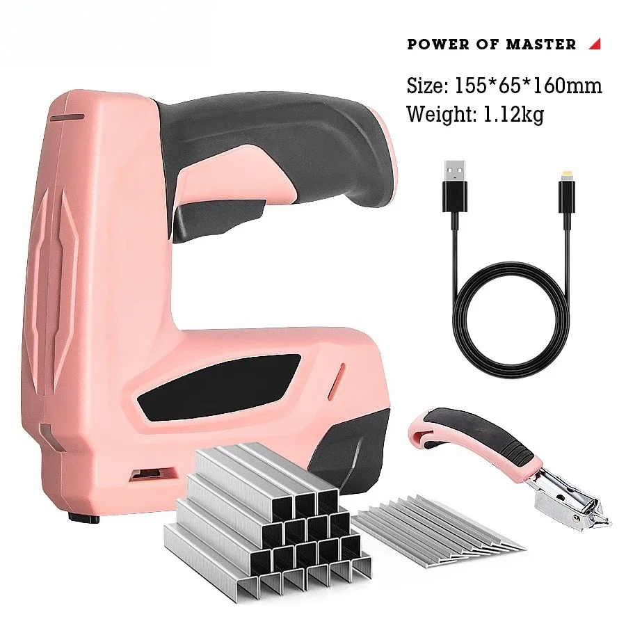 

Электрический кодовый пистолет для ногтей 2025, прямой электрический бытовой деревообрабатывающий литиевый аккумулятор для ногтей U, тип T