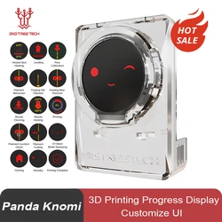 BIGTREETECH Panda Knomi 3D Printing Progress Display for BambuLab A1 X1 P1 Printer Status Real-time Updates Customize UI OTA