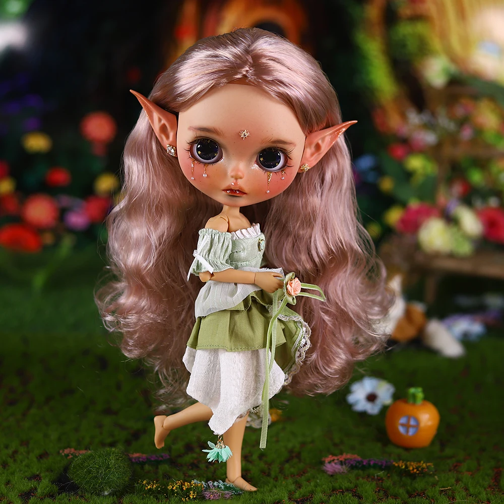 ICY DBS Blyth Doll Outfit Sweet Style Main Image Outfit Includes Hat and Accessories Anime-Style Girl 1/6 BJD - view 5