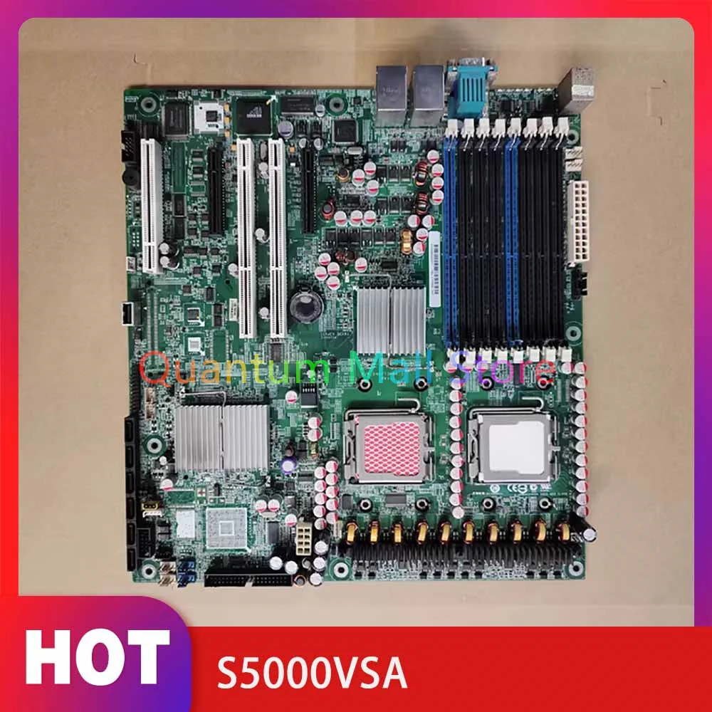 

Двойная серверная материнская плата LGA771 S5000VSA