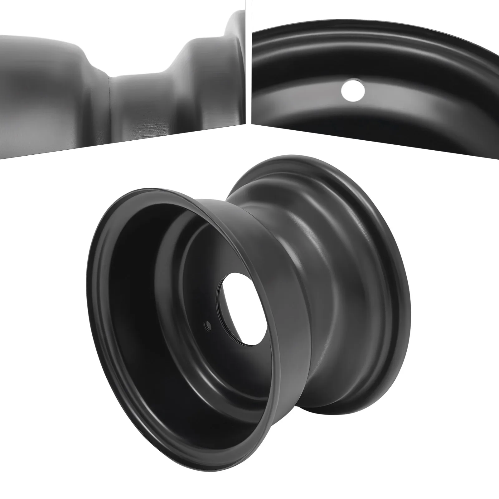 7.87 Inches Diameter ATV Steel Wheel Rim Compatible With 16x8-7 Tires