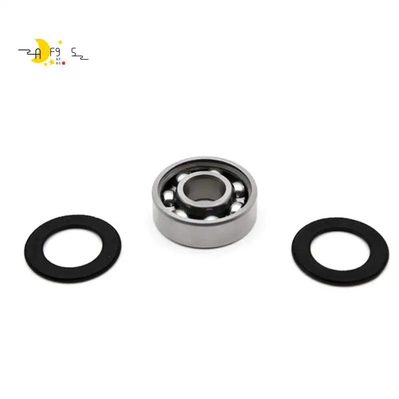 

AF95-100 Pcs 608-RS Skateboard Bearing, Rolling Bearing Silver Size: 8X22x7mm Easy Install