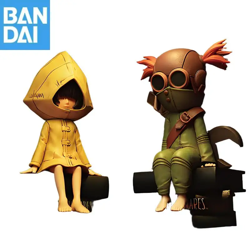 

100% Genuine BANDAI NAMCO BANPRESTO Little Nightmares Six Alone MONITOR TOP FIGURE vol.1 Collector Anime Figure Model toy gift