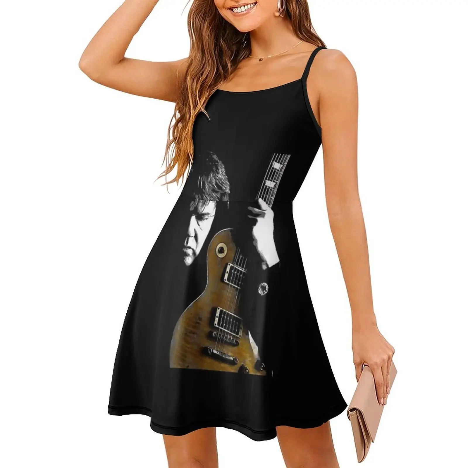 فستان حفلات نسائي من Gary Moore ملابس عصرية مطبوعة للنادي للسيدات غاري مور غاري مور هوب غاري مور للسيدات #3