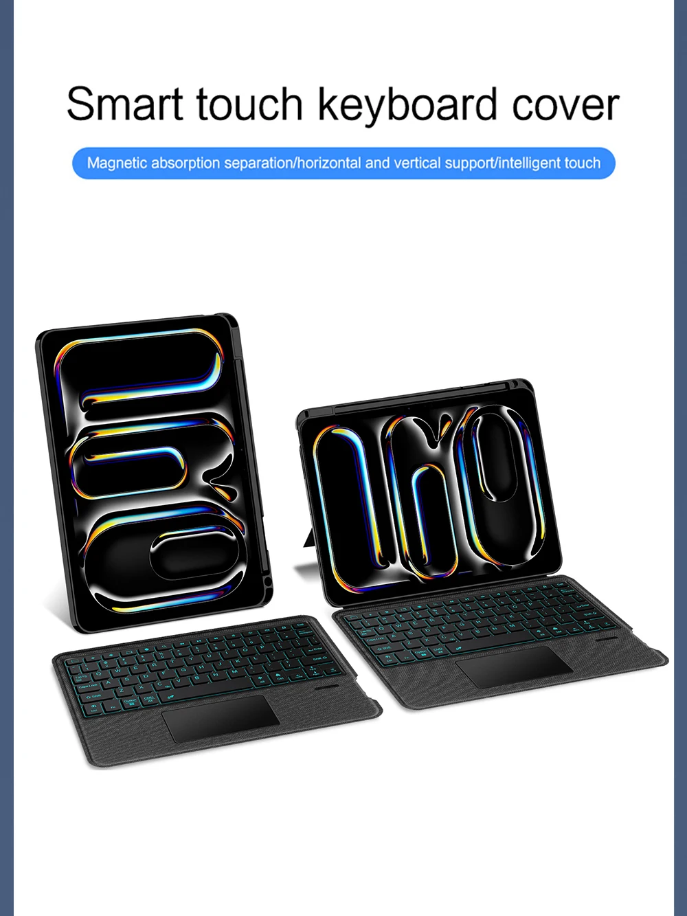 Magic Keyboard Hülle für iPad Pro M5 11 13 Zoll 2025 Smart Abnehmbare Tastaturabdeckung für iPad Pro 13 12.9 Air 4 5 6 11 13'' Funda – Detail 6