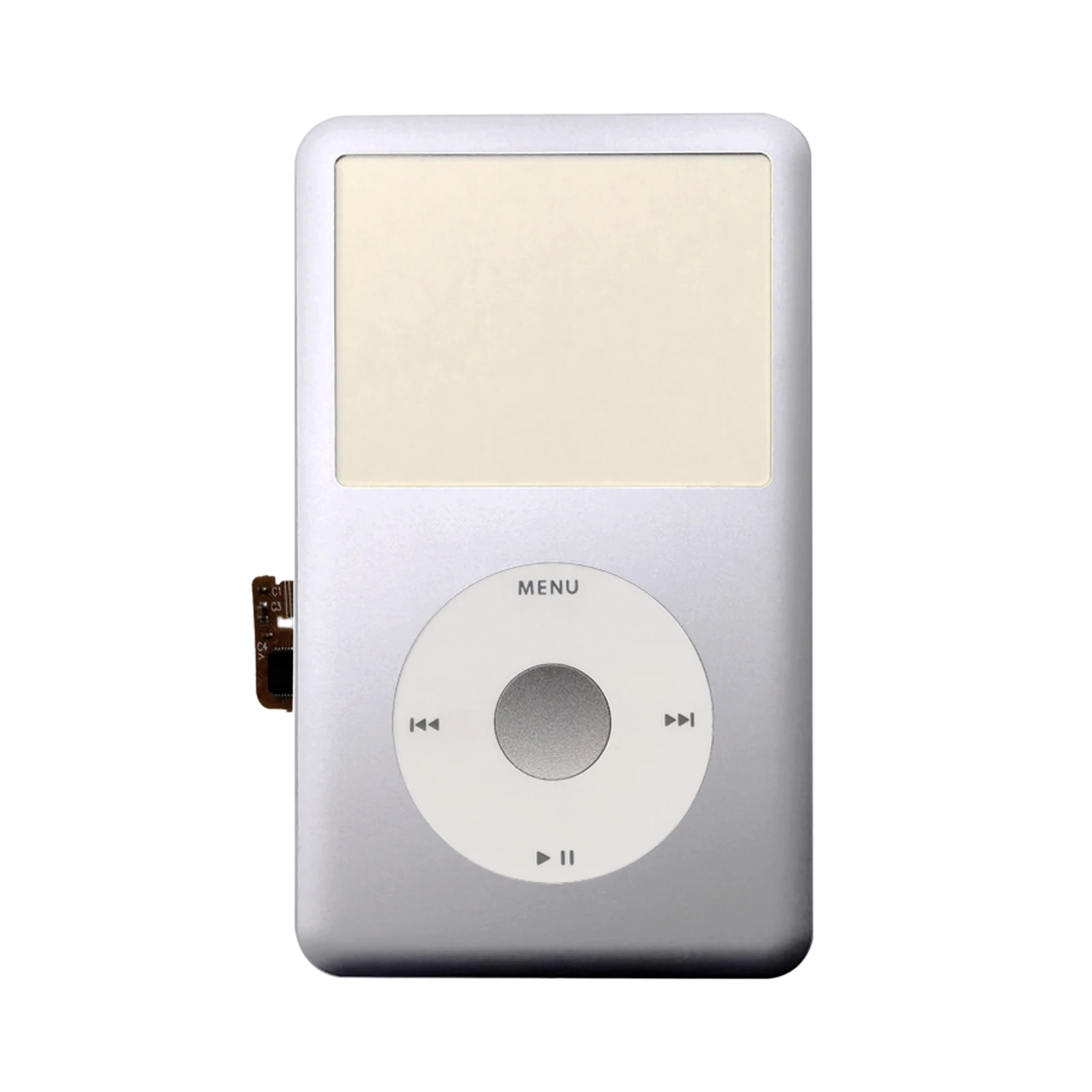 iPod Classic 6e 7e generatie voorkant frontplaat metaal met klikwiel middenknop vervangende reparatieonderdelen gereedschapsset
