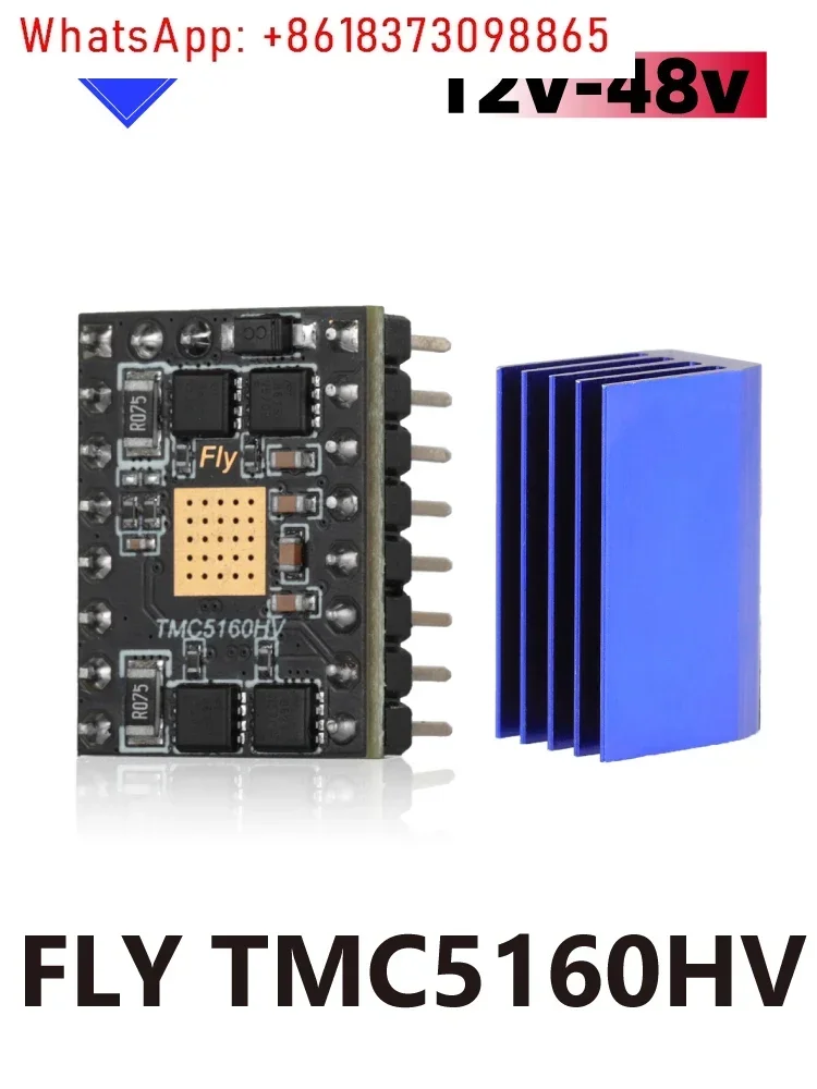 

FLY Высоковольтный 48 В TMC5160 4,4 А Высокоточный двигатель Spi Аксессуары для 3D-принтеров