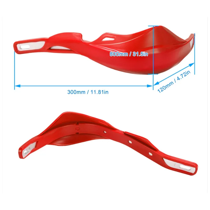 واقي مقود الدراجة النارية العالمي - 22 مم و28 مم مناسب للدراجة الترابية ونماذج إندورو والطرق الوعرة - درع يدوي عالي التحمل مع النمل #3