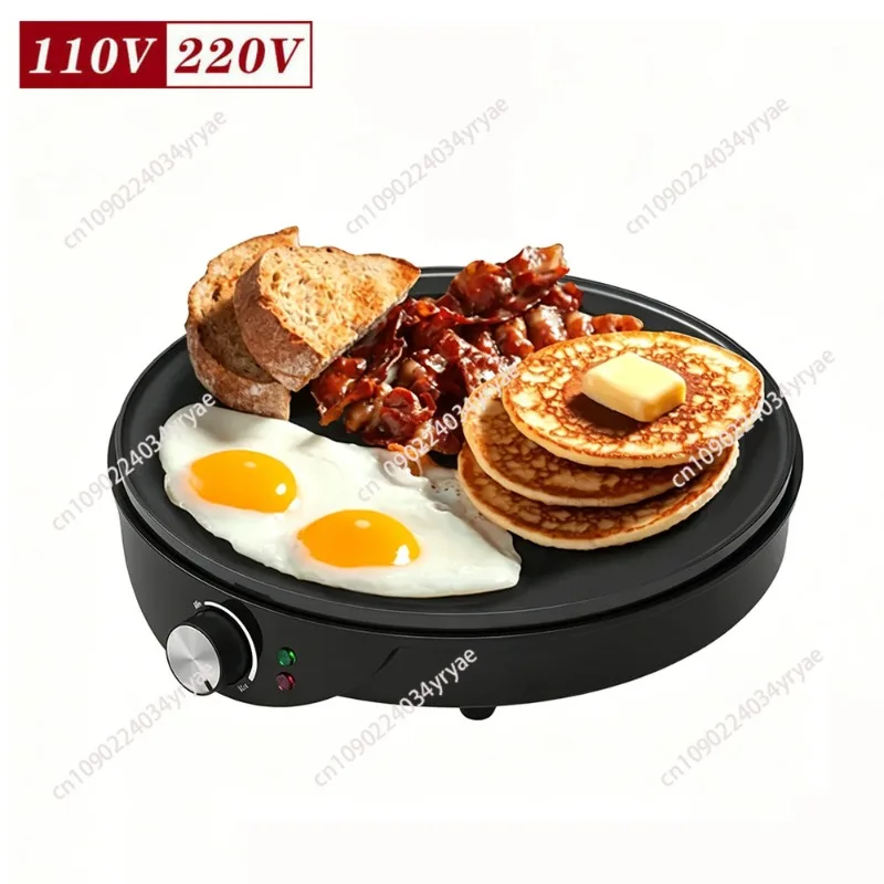 12 inch large size pancake machine 30cm large baking pan, pastry machine, egg pancake machine, pancake machine