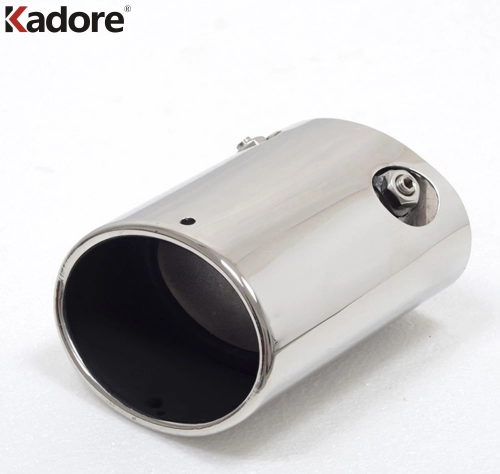 For Toyota RAV4 RAV 4 2006 2007 2008 2009 2010 2011 Stainless Steel Modified Car Rear Round Exhaust Tail Muffler Accessories