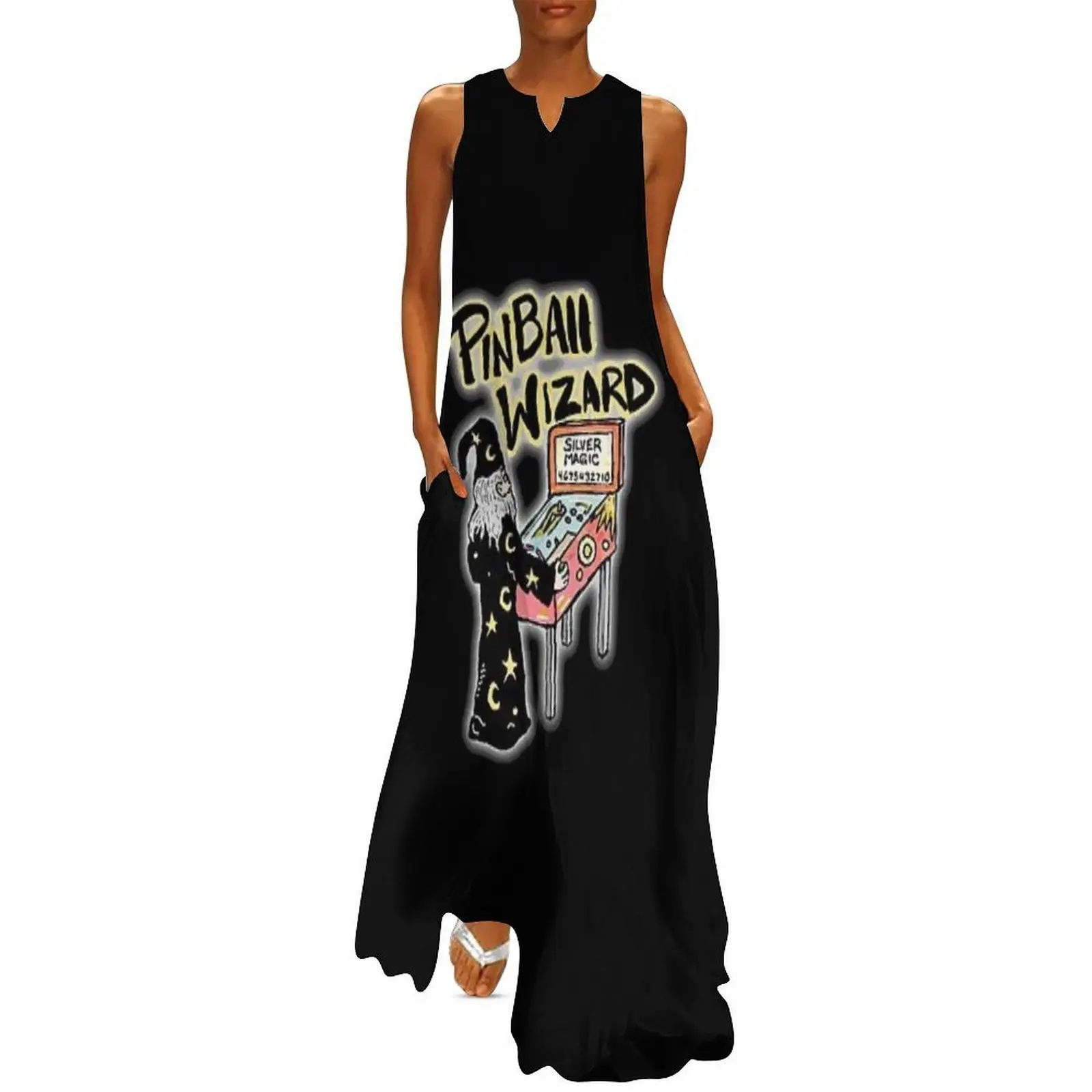 

Pinball Wizard Long Dress elegant dresses plus sizes women dresses Women's summer dresses wedding for woman