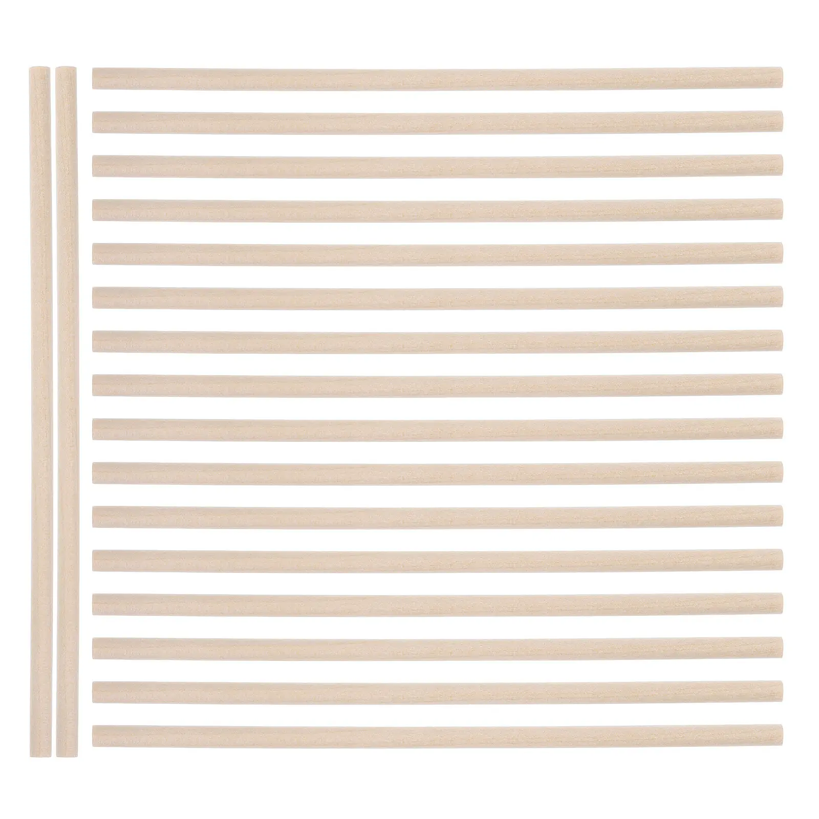 

50 шт. деревянных дюбелей, натуральные необработанные палочки для рукоделия, деревянные колышки для проектов DIY, макраме, круглые деревянные палочки для творческого конструирования