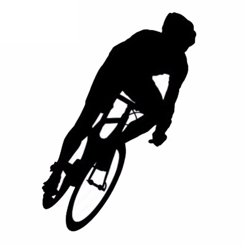 

Car Stickers Interesting Mountaineering Fitness Bike Pattern Car Decoration Stickers Are Suitable for Various Models, 16cm*11cm