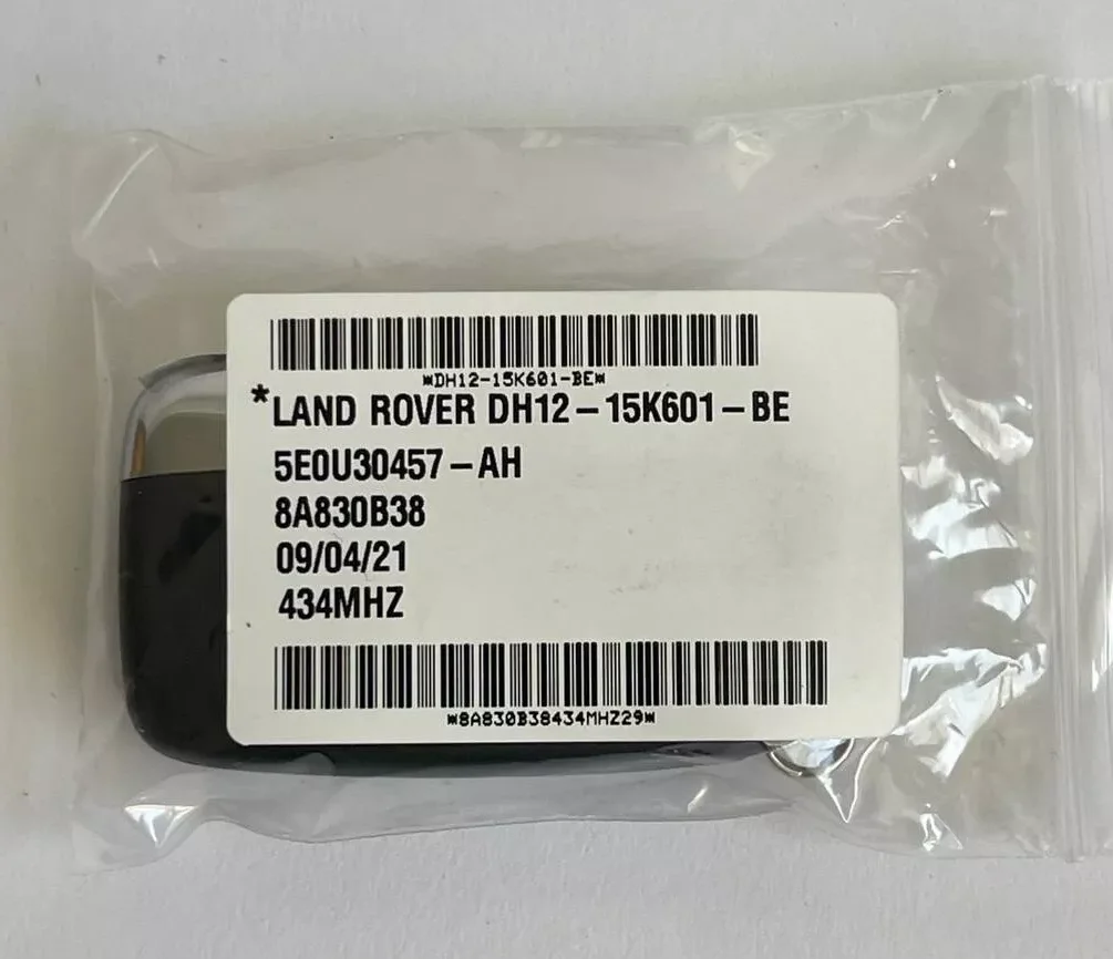 YOCASTY 오리지널 OEM 스마트 원격 키 2 버튼 433MHz Land Rover Defender 2014-2020 BJ32-15K601-DB