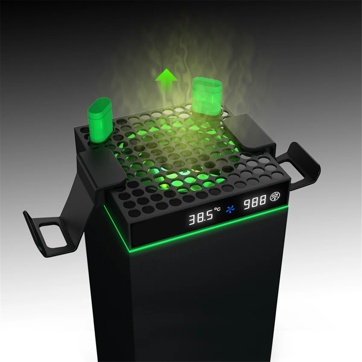 ADEGBO-مروحة تبريد محسنة لسلسلة Xbox X/S RGB الذكية