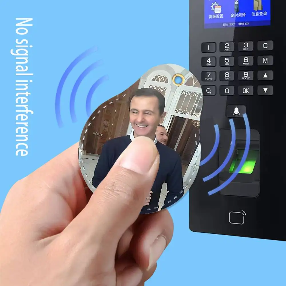 For Bashar Al-Assad Syria Magnetic keychain case For Apple Airtags, also suitable for Pandora Tag dog tracker/locator devices
