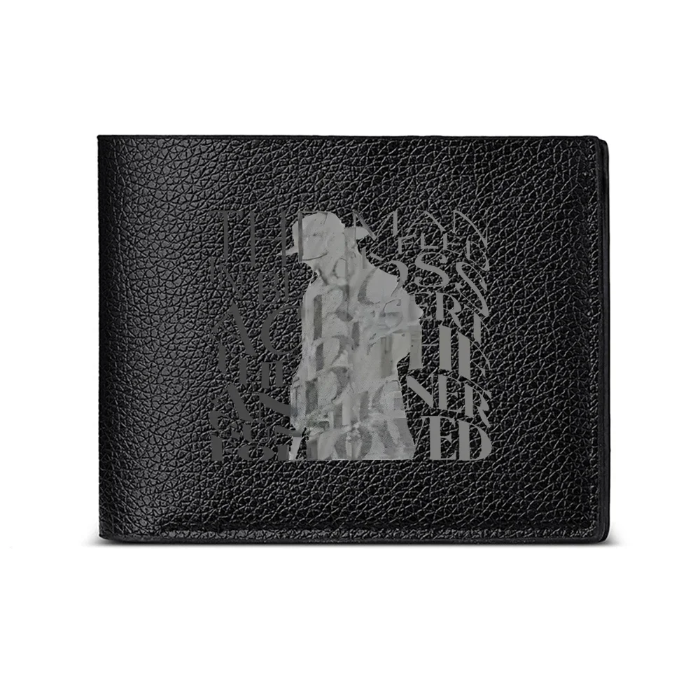 The Man Who Walks With The Wind And The Sun In His Eyes Fashion Wallet For Men
