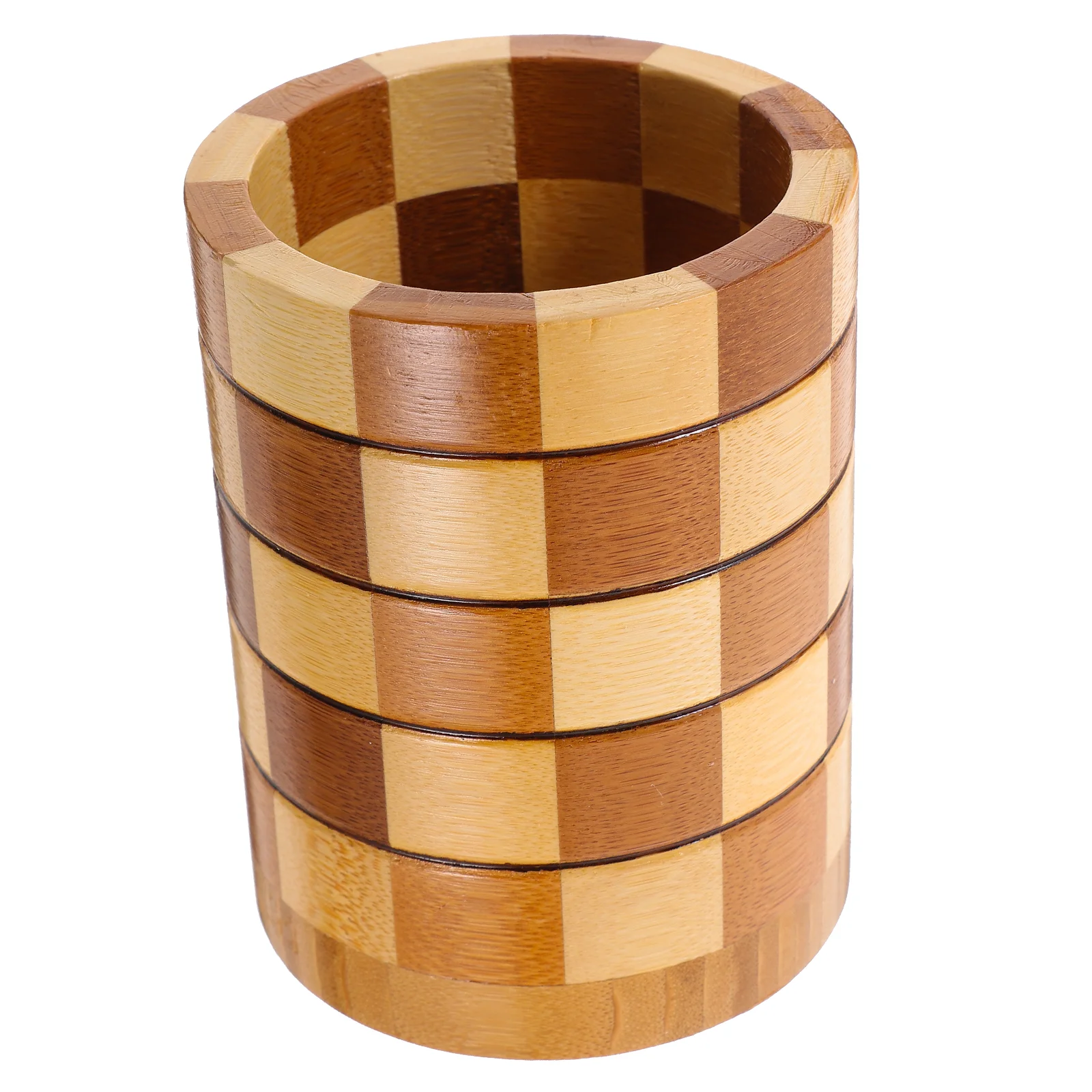 

Cutlery Storage Container Wood Pen Holder Flatware Holders Organizer Bin Desktop