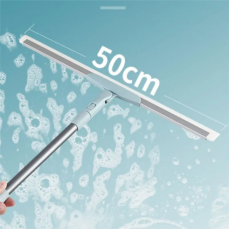 11▮▷ Aluminum Scraper Broom Wiper High Glass Wiper Floor Mop Bathroom Sweeping 110 X 50Cm