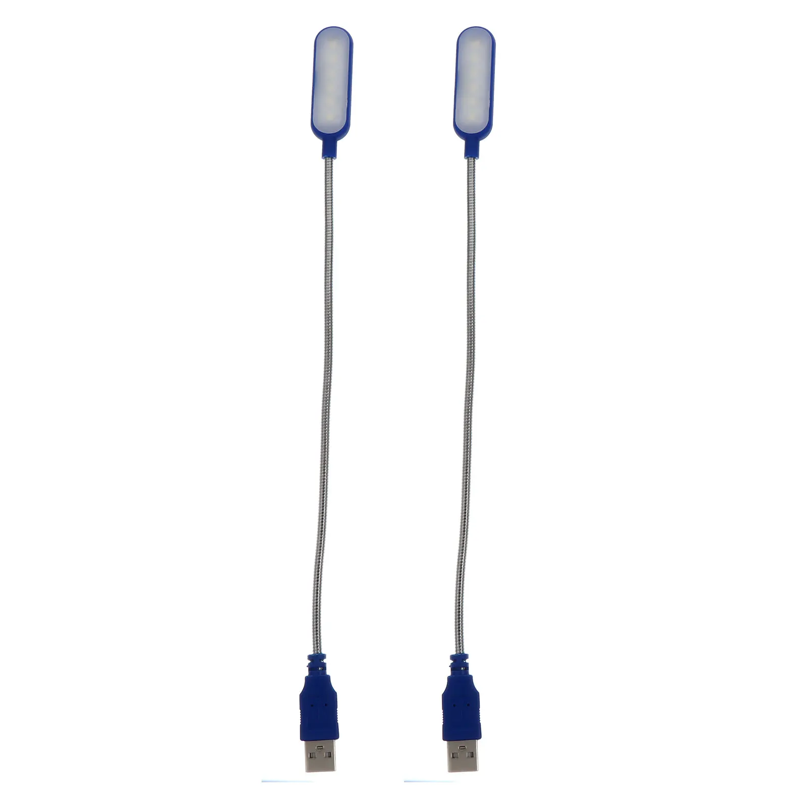 

2 PCS Portable Night Light Laptop Usb Computer Reading Socket Creative Mini