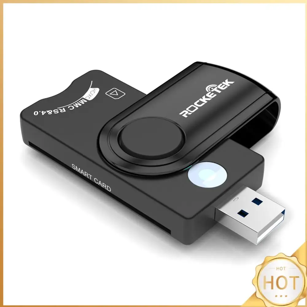 Smart Memory Card Reader Flash Drive Adapter USB 2.0 Smart External Card Reader SIM Memory Card Reader Adapter