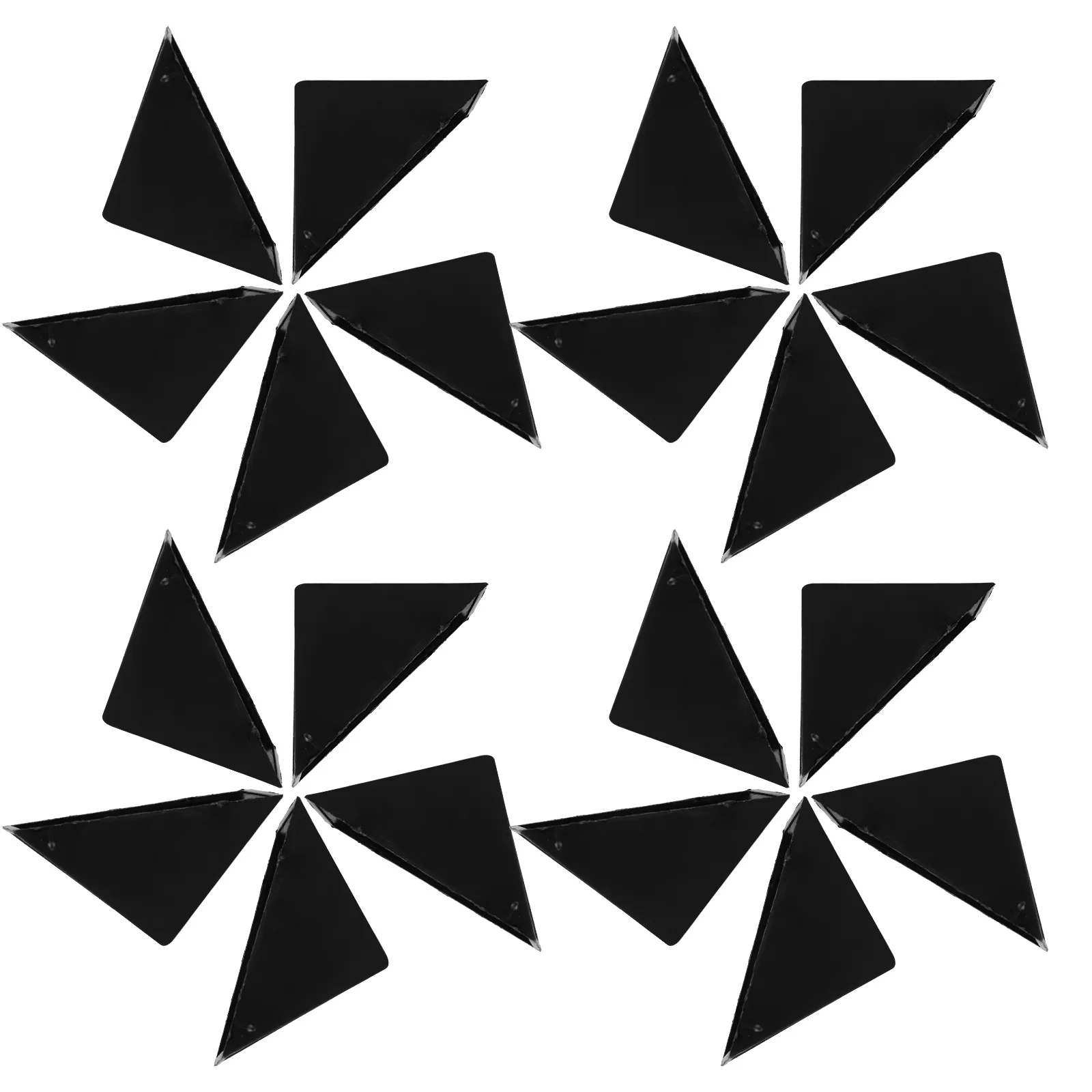 20Pcs L Shaped Corner Protector - Heavy Duty Plastic Edge Guards for Furniture Corners Protection during Shipping and Moving