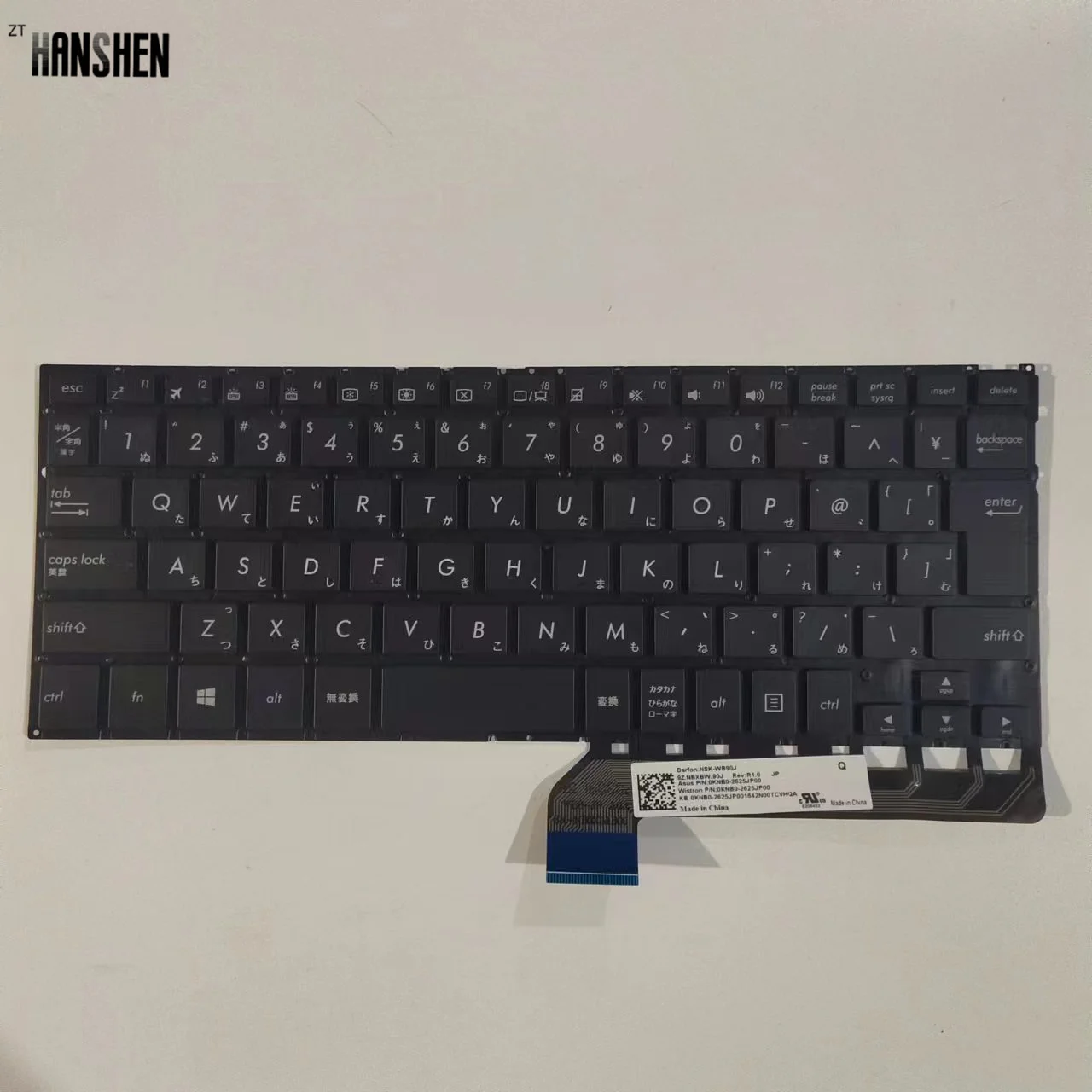 New Japanese Backlit Keyboard for ASUS UX360 UX360U UX360UA C4160T Q324UA backlight 0KNB0-2626HE00 352HE13 JP