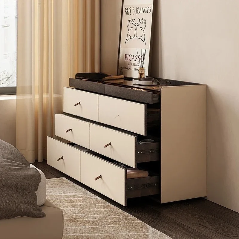 l23  solid wood chest simple light luxury bedroom master bedroom cloakroom Nakajima jewelry storage cabinet