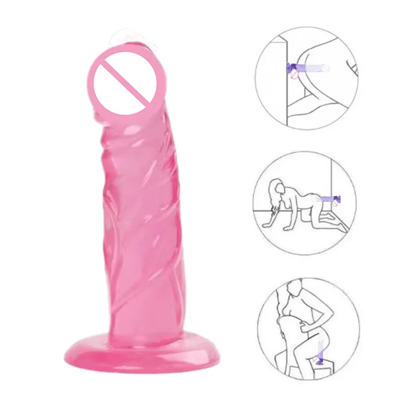 Soft Huge Dildos Silicone Anal Plug Dildo Butt Plug Vibrators Prostate Massage Unisex Sexy Stopper Adult Sex Toy For Men Women