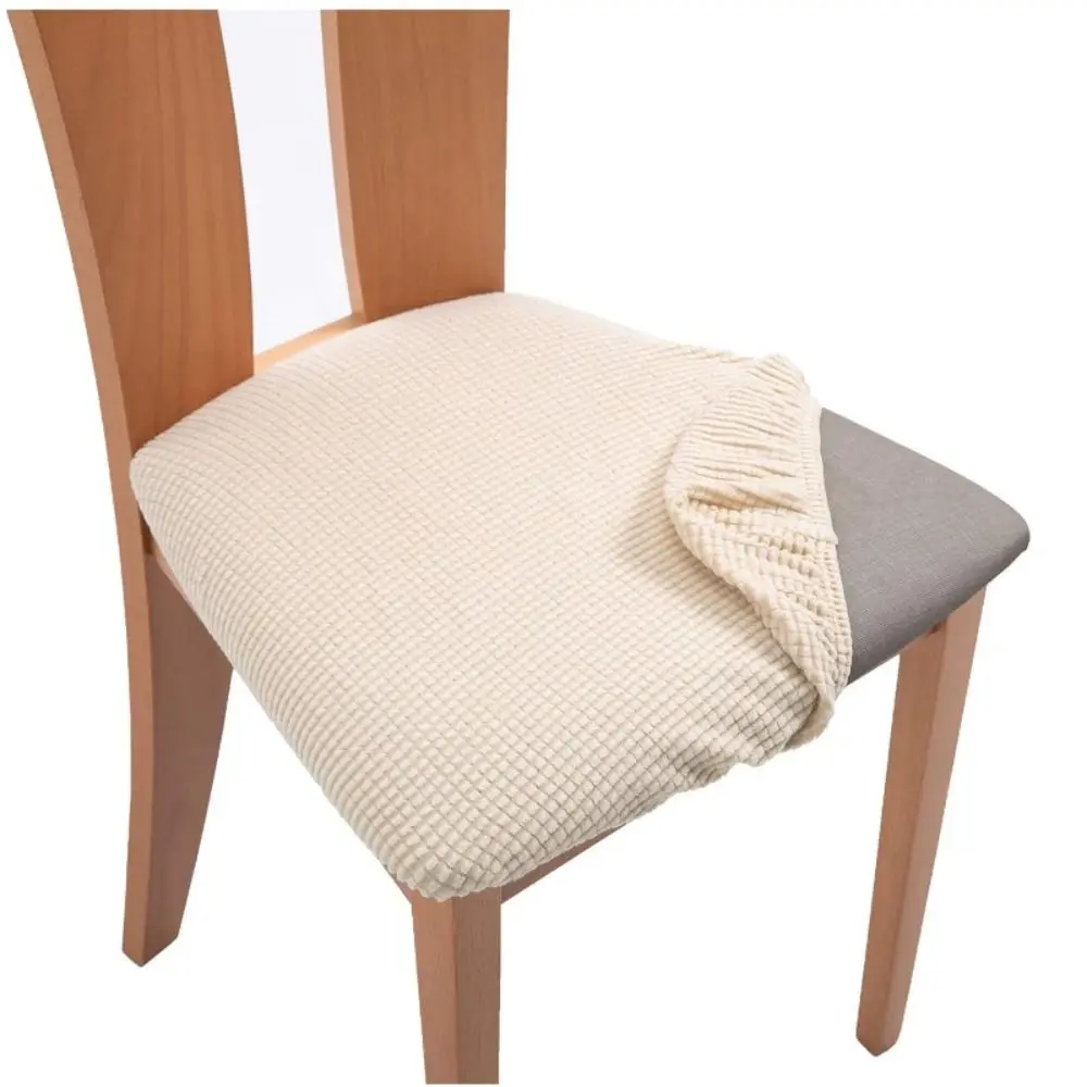 Soft Dacron Chair Seat Covers Elastic Force Colorful Chair Cover Elastic Chair Cover Living Room