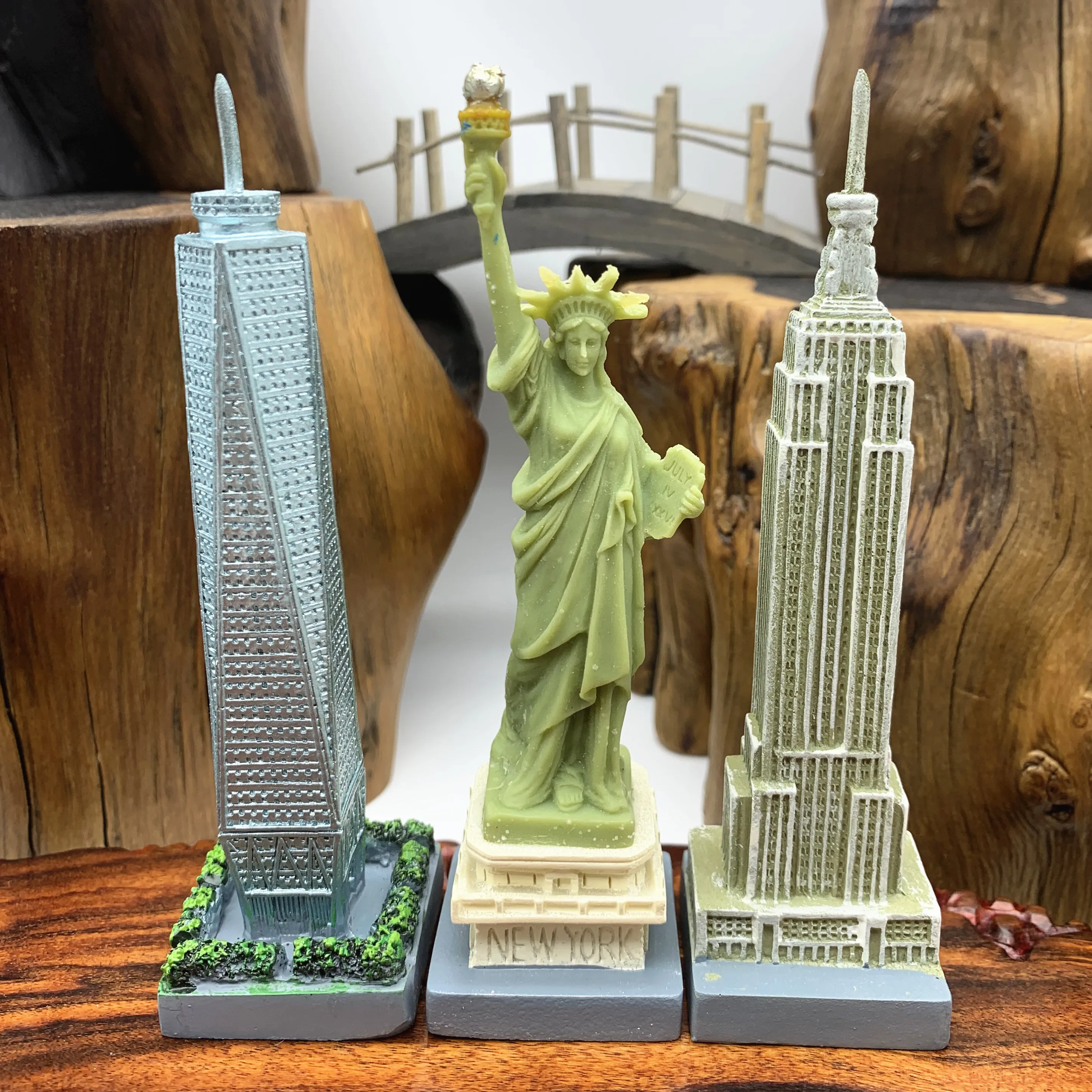 

USA One World Trade Center & Statue Of Liberty & Empire State Building Desk Decor DIY Decoration Articles Handicraft Gifts