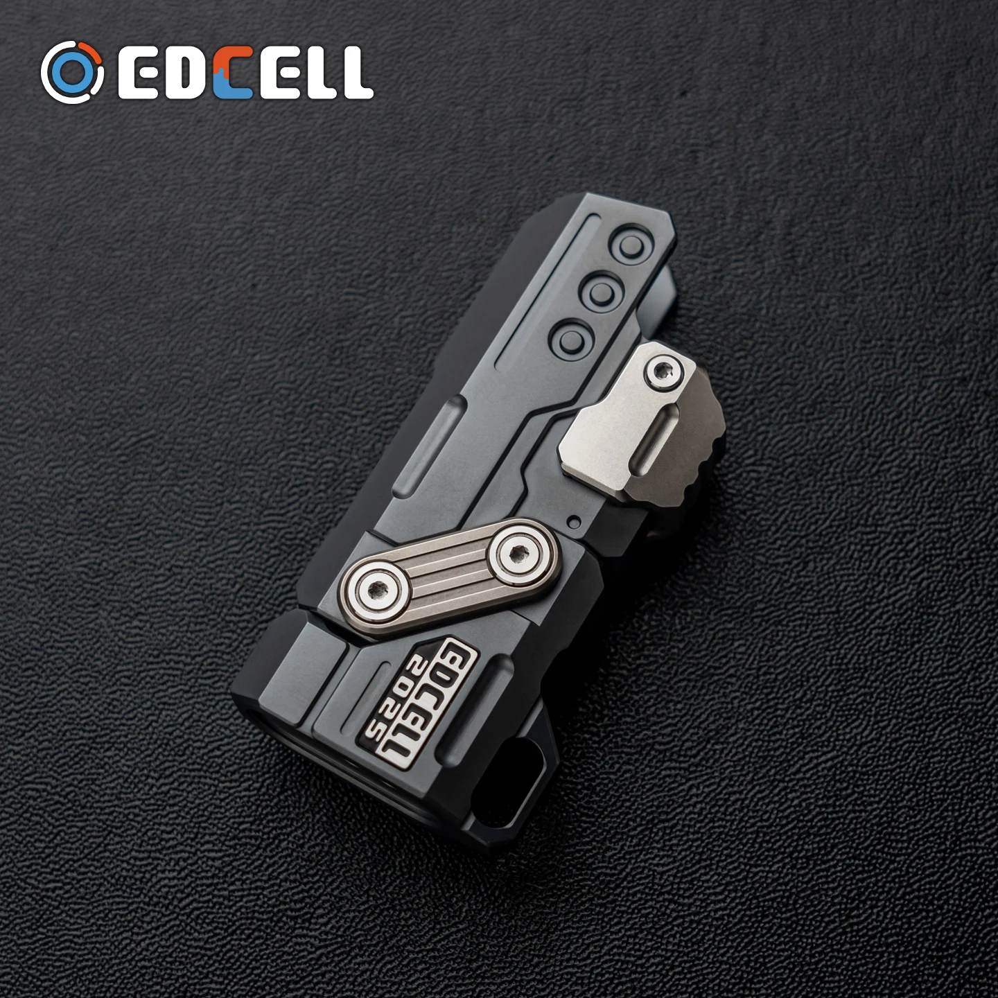 EDCELL IFRIDUS EDC フィジェット スライダー ファイア シェル メタル