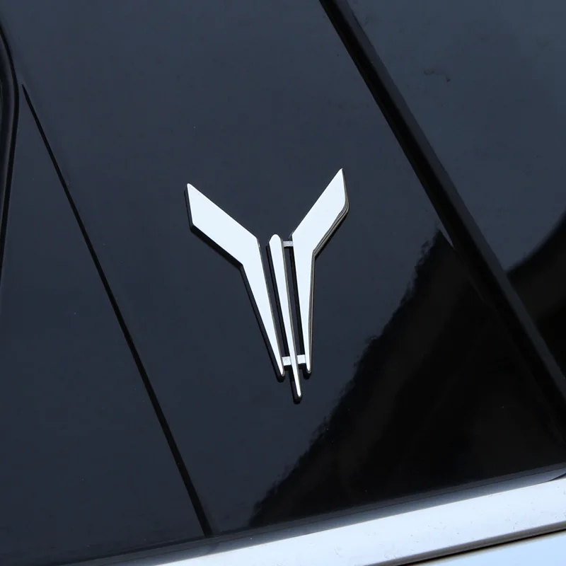 For VOYAH DREAMPOWER PHEV FREE EV Free Courage Pursuit of Light I-Cozy Special 3D Metal Car Side Sticker Emblem Accessories