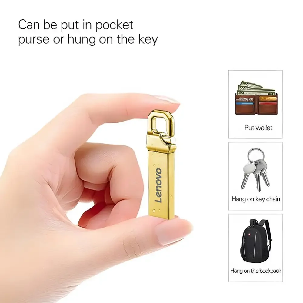 Lenovo Usb3.0 Pen Drive 2TB Cle Usb Flash Drives 1TB High Speed Pendrive 512GB Portable SSD Memoria Usb Flash Disk Drop Shipping