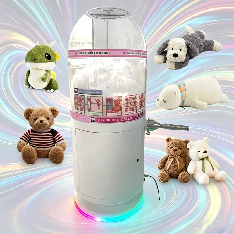 Cotton Stuffing Machine Cotton Filling Machine Doll Filling Machine for Plush Teddy Bear Toy Pillow Filler OME