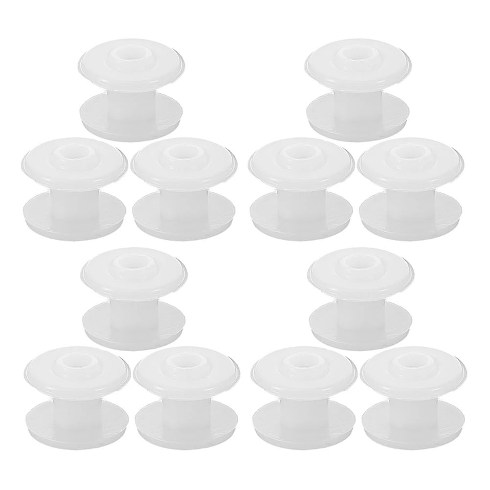 100 pçs fixadores de corda de moinho de vento plástico decoração do jardim clipes suportes de corda seguros para acessórios de moinho de vento ao ar livre