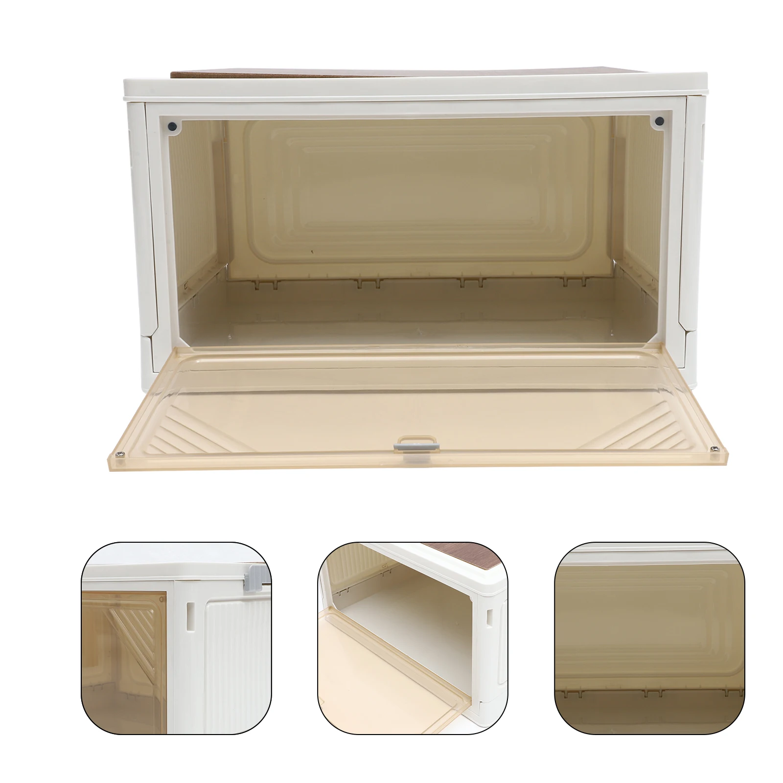 

Foldable Storage Bin Large Capacity Collapsible Bins Camping Storage Bin Plastic Container Camping Travel Outdoor