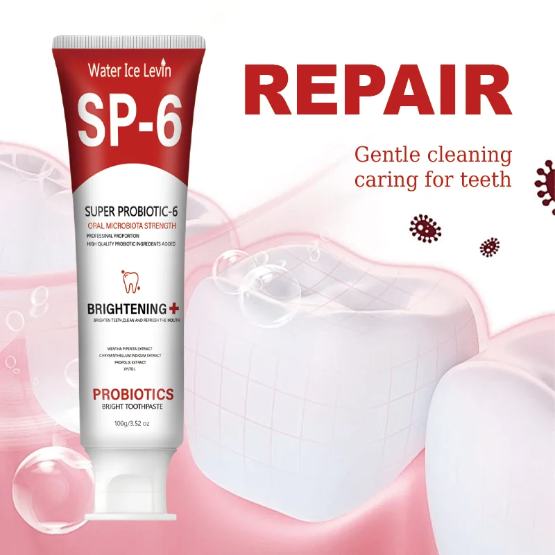 Water Ice Levin SP6 Probiotics - Teeth Whitening Xylitol review and price
