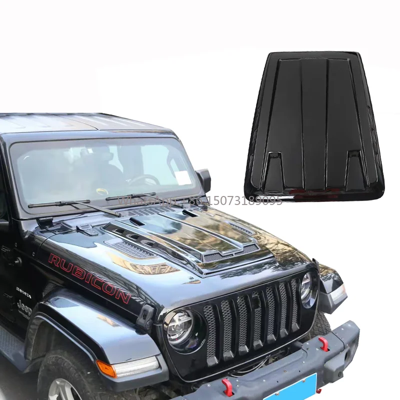 

Black Hood Trim Panel for Jeep Wrangler JL 18+ 4x4 Bonnet Accessories Manufacturer