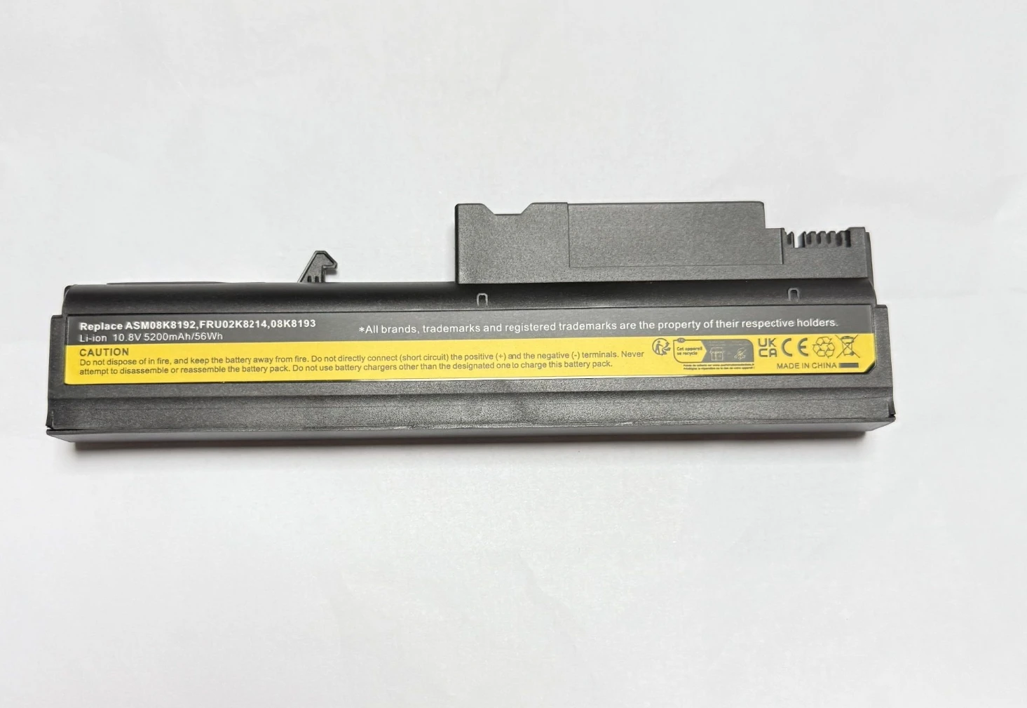 Laptop Battery for Lenovo ThinkPad T40 T40P T41 T41P T42 T43 R52p 08K8194 92P1010 92P1011 92P1058 92P1060
