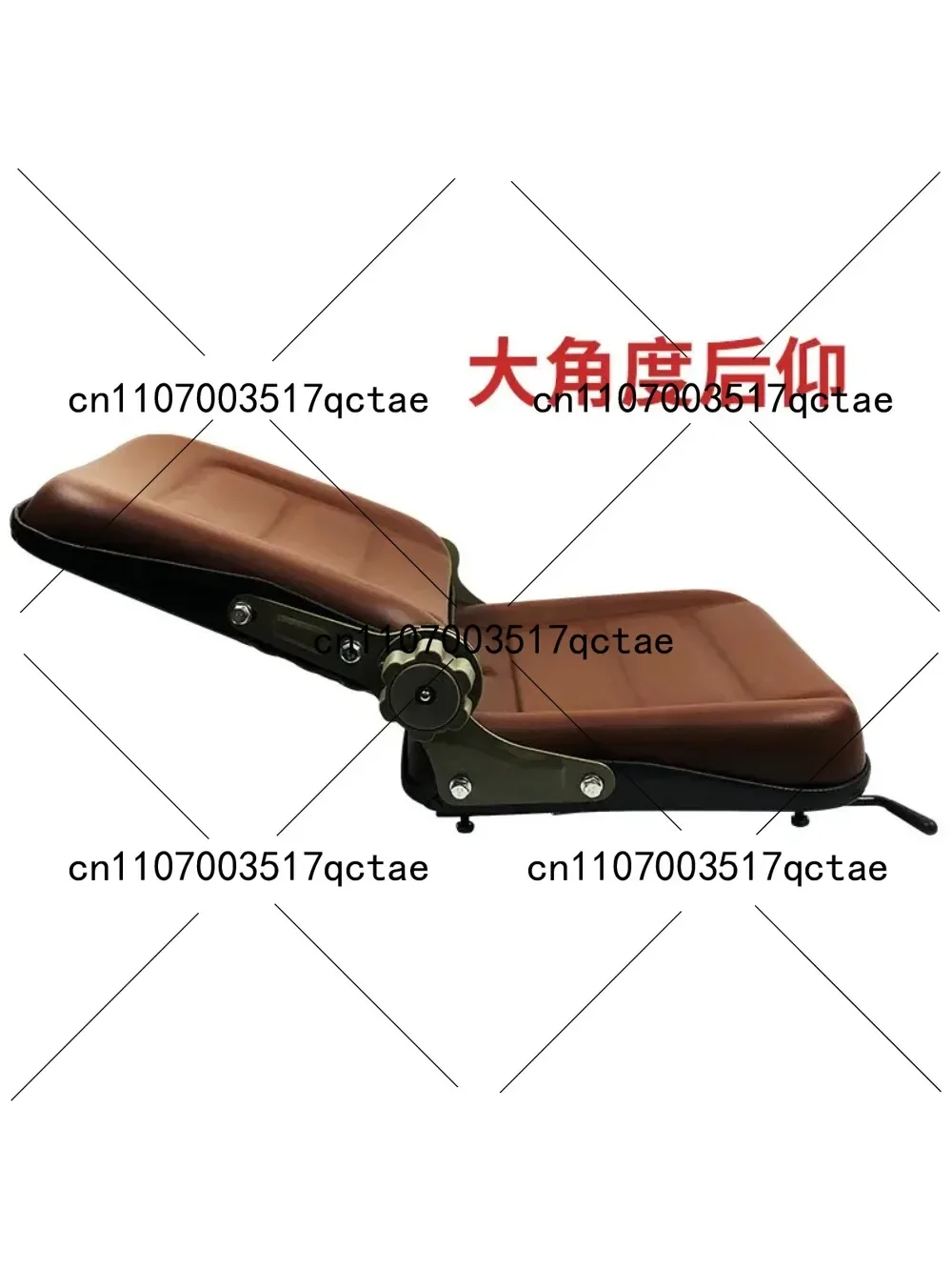 

Универсальное коричневое сиденье для вилочного погрузчика, сельскохозяйственного погрузчика, подметальной машины, трактора, экскаватора - Модифицированное комфортное кресло для погрузчика