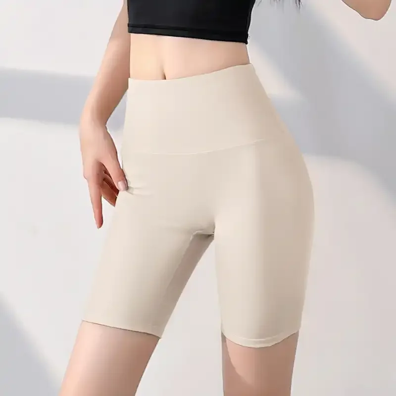 

Женские темно-серые шорты-велосипедки с высокой талией, бесшовные, для тренировок, с эффектом утяжки живота