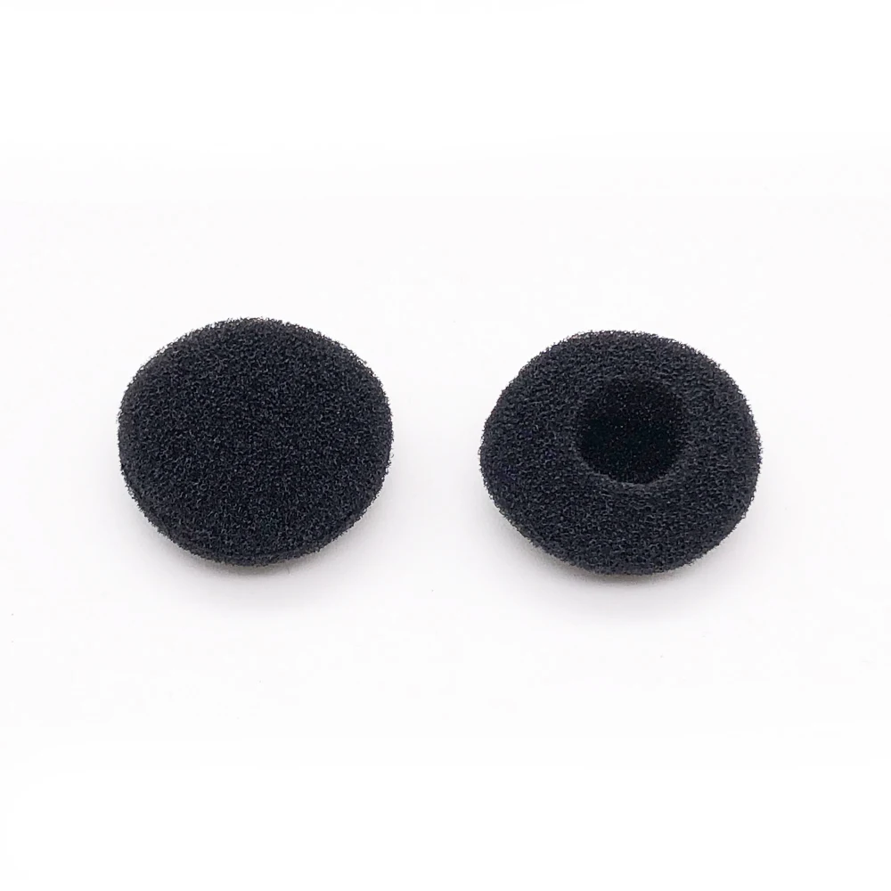 50Pcs mini Earphone Cotton Filter 15mm Sponge Ear Pads Cushion Anti-slip Flexible Soft Headset Cotton Cover Earpad for Headphone