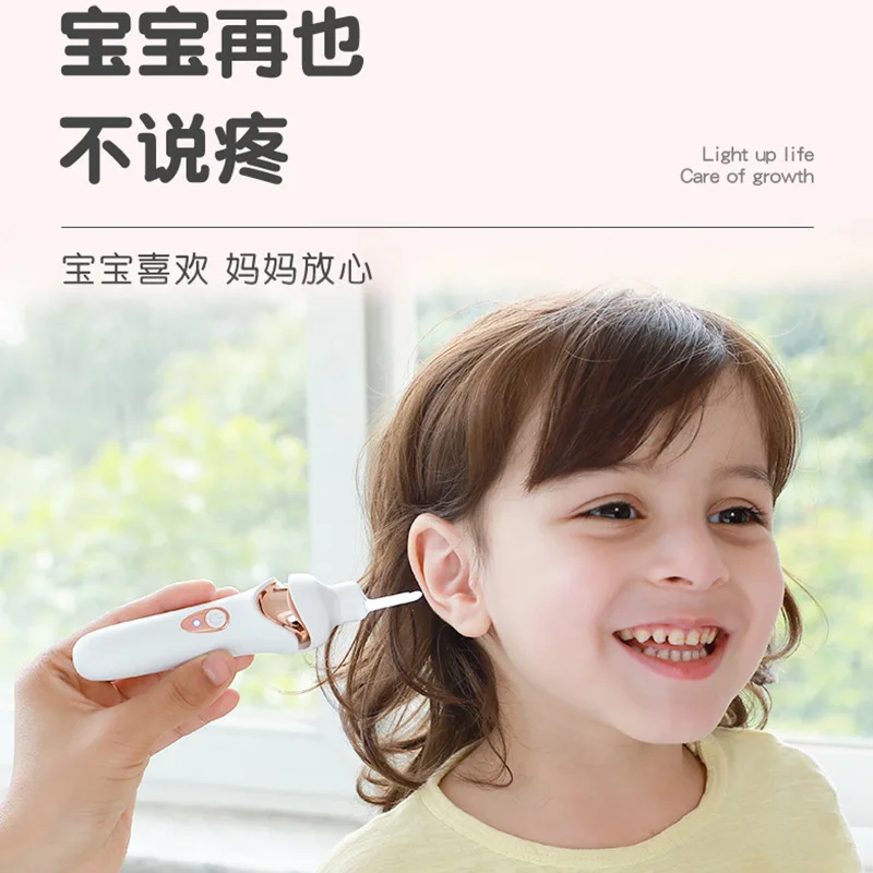 Electric Luminous Ear Pick Safe Vibration Painless Ear Cleaner Remover Spiral Ear Cleaning Device Dig Wax Personal Care Tools