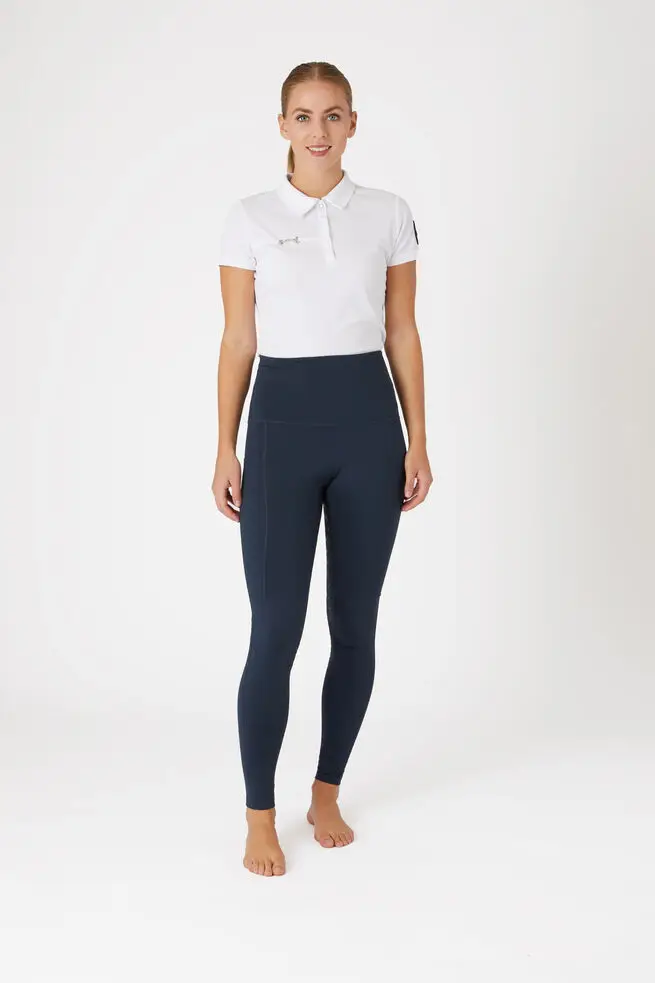 Pantalones de equitación de cintura alta con silicona completa para mujer, pantalones de montar duraderos, chaqueta de equitación para mujer, temporada de primavera