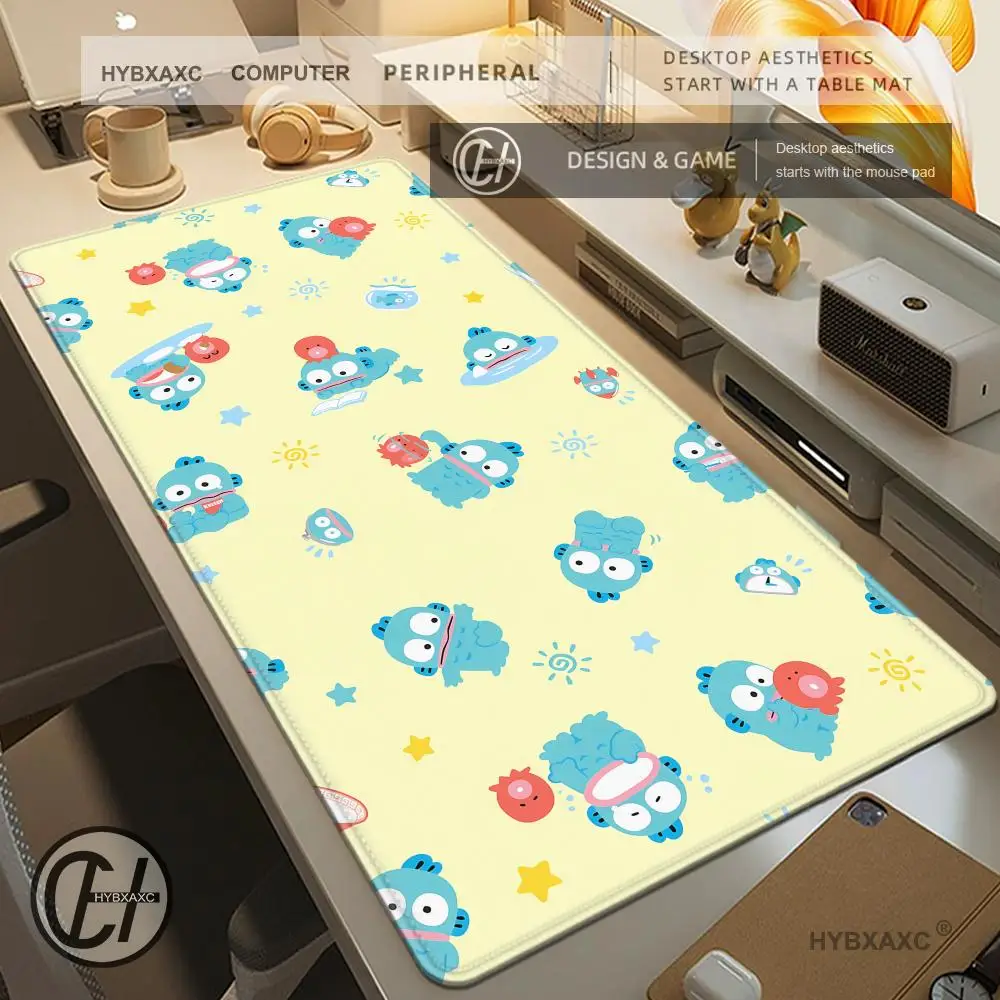 H-Hang-yodon Mouse Pad Mouse Pad Fish Cartoon Cute Non-Slip Lock Edge Office Student Gaming Thickened Large Writing Pad HYBXAXC