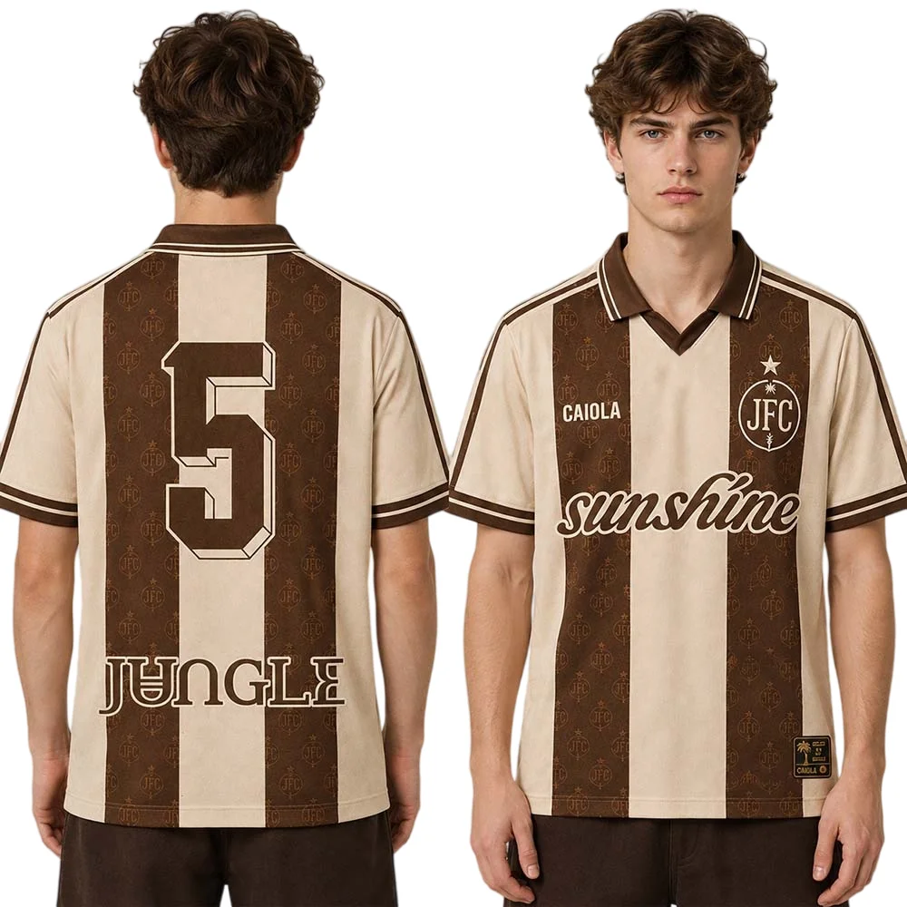 Jungle Sunshine Album Exclusive Merch Polo Collar Soccer Jersey Shirt Men Women Casual Sports T-Shirt Streetwear Family Summer