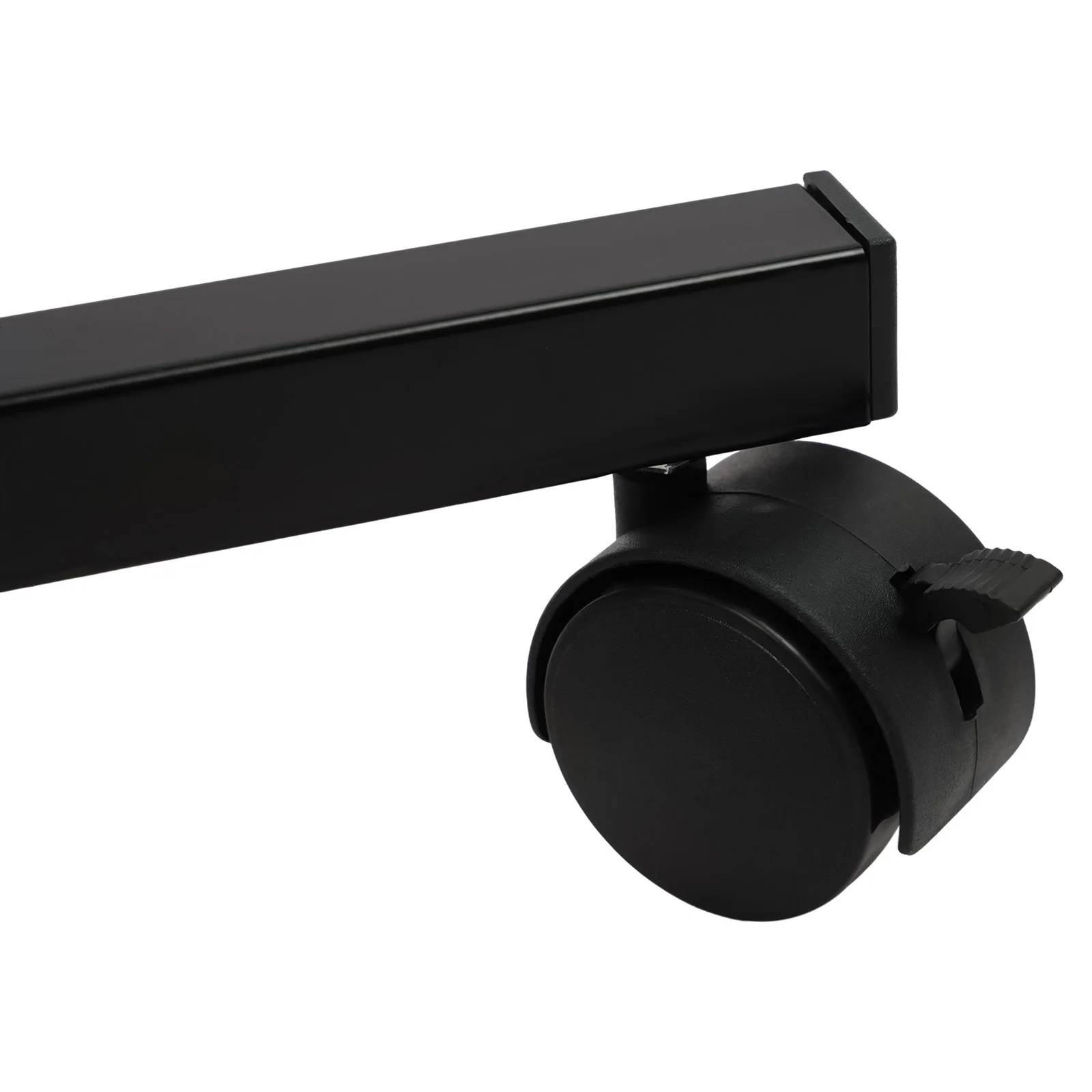 ที่วางการ์ดอวยพรแบบหมุนได้ 5 ชั้น ทำจากเหล็กแผ่นรีดเย็นสีดำ ขนาด 1.52 เมตร พร้อมที่วางแสดงสินค้าแบบเคลื่อนที่ 20 ช่อง พร้อมล้อล็อค