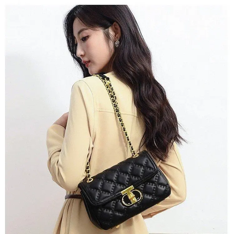 

Элегантная женская сумка-мессенджер класса люкс из натуральной кожи, классическая, однотонная, вместительная, для женщин.