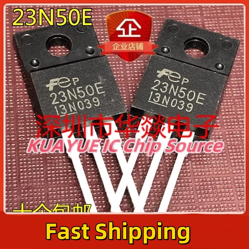 10PCS-30PCS   23N50E   FMV23N50E  TO-220F  500V  23A  Fast Shipping Quality Guarantee